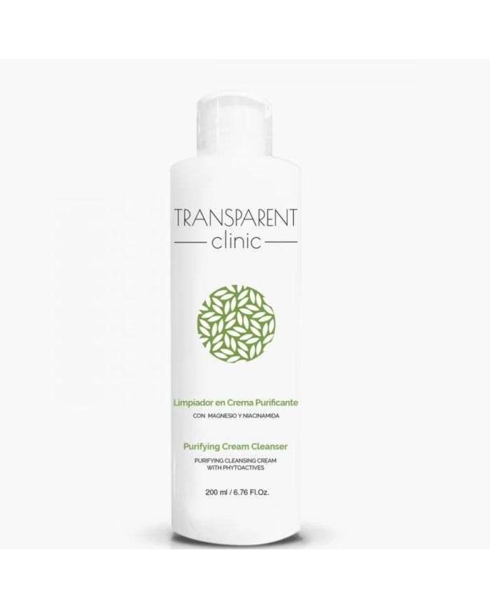 TRANSPARENT CLINIC CREME NETTOYANTE PURIFIANTE 200 ML - TRANSPARENT CLINIC