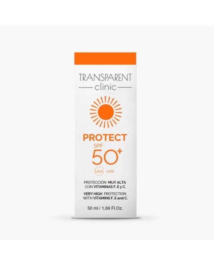 TRANSPARENT CLINIC ECRAN PROTECT SPF 50+ - TRANSPARENT CLINIC