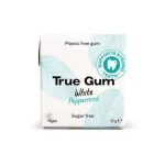 TRUE CHEWING GUM MENTHE POIVREE BLANCHE SANS SUCRE 21G - TRUE