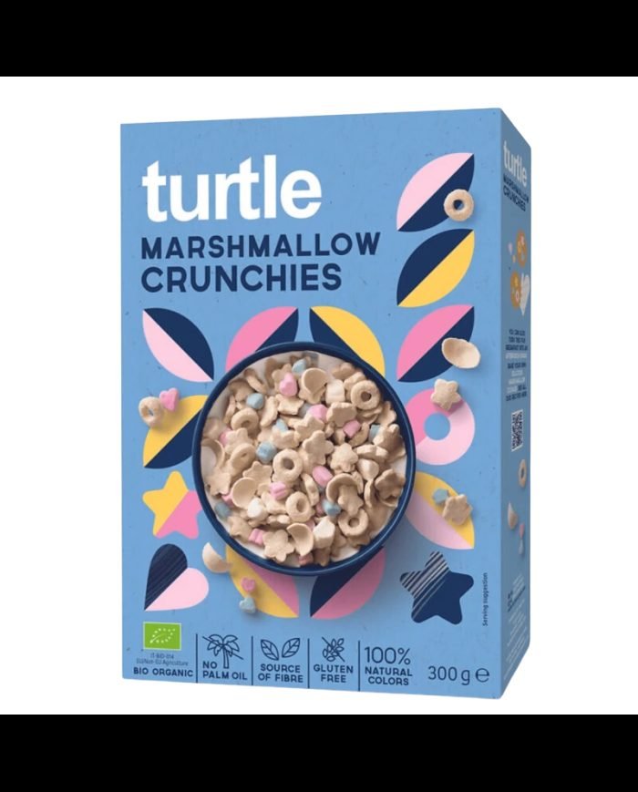 TURTLE MARSHMALLOW CROQUANTS AUX GUIMAUVES BIO SANS GLUTEN 300 G - TURTLE