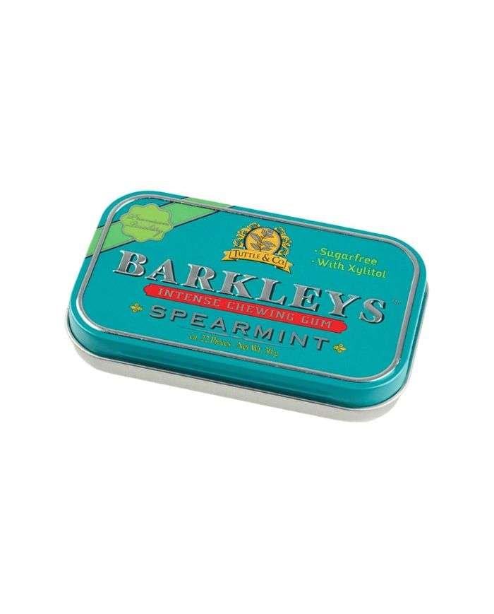 TUTTLE AND CO BARKLEYS CHEWING GUM INTENSE MENTHE VERTE 22 PIECES - TUTTLE AND CO