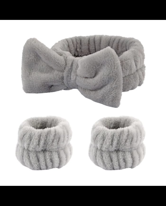 HEADBAND PAPILLON ET POIGNETS ASSORTIES - UNIVERSPARADISCOUNT