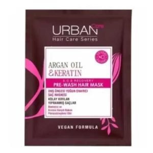 URBAN CARE MASQUE NOURRISSANT AVANT LAVAGE ARGANE ET KERATINE 50 ML - URBAN CARE