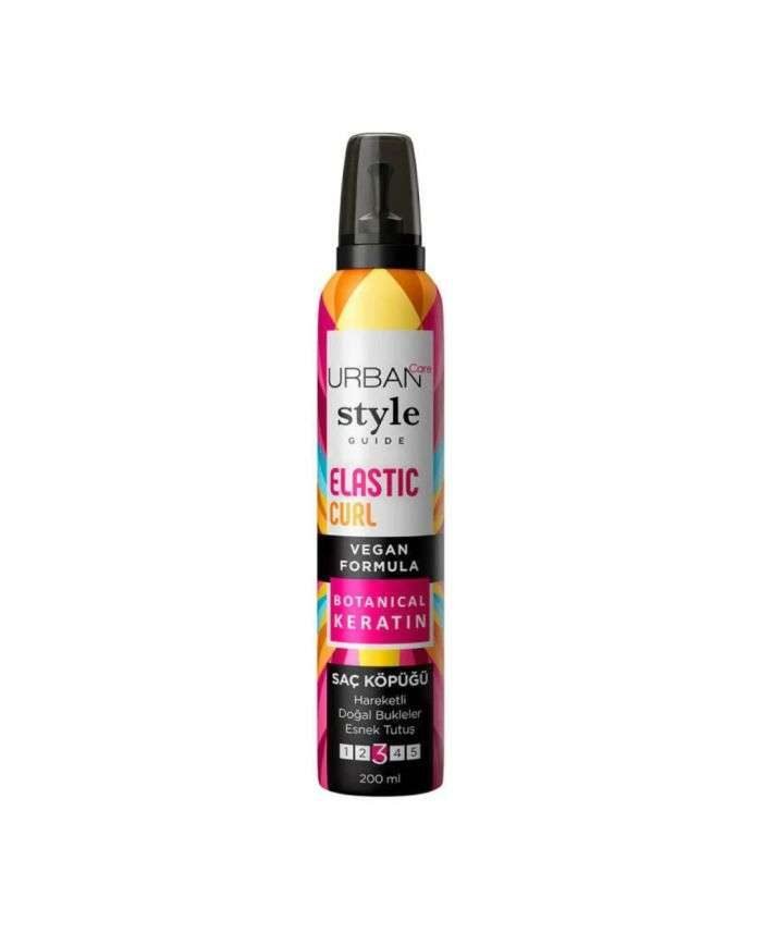 URBAN CARE STYLE GUIDE ELASTIC N3 CURL MOUSSE 200 ML - URBAN CARE