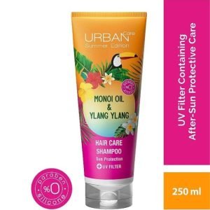 URBAN CARE SUMMER EDITION SHAMPOING MONOI ET YLANG YLANG 250 ML - URBAN CARE