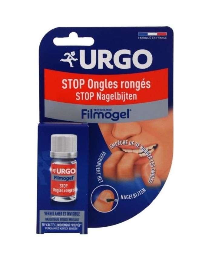 URGO STOP AUX ONGLES RONGES 9 ML VERNIS AMER ET INVISIBLE - URGO