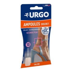 URGO AMPOULES DISCRET SECONDE PEAU 5 PANSEMENTS TALON - URGO