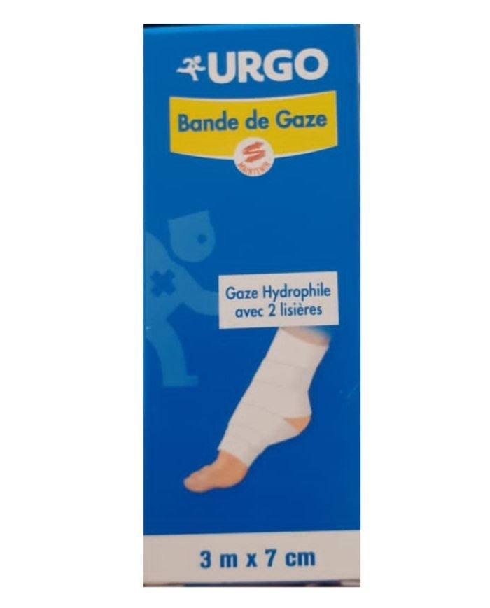 URGO bande de gaze 3m*7cm - URGO
