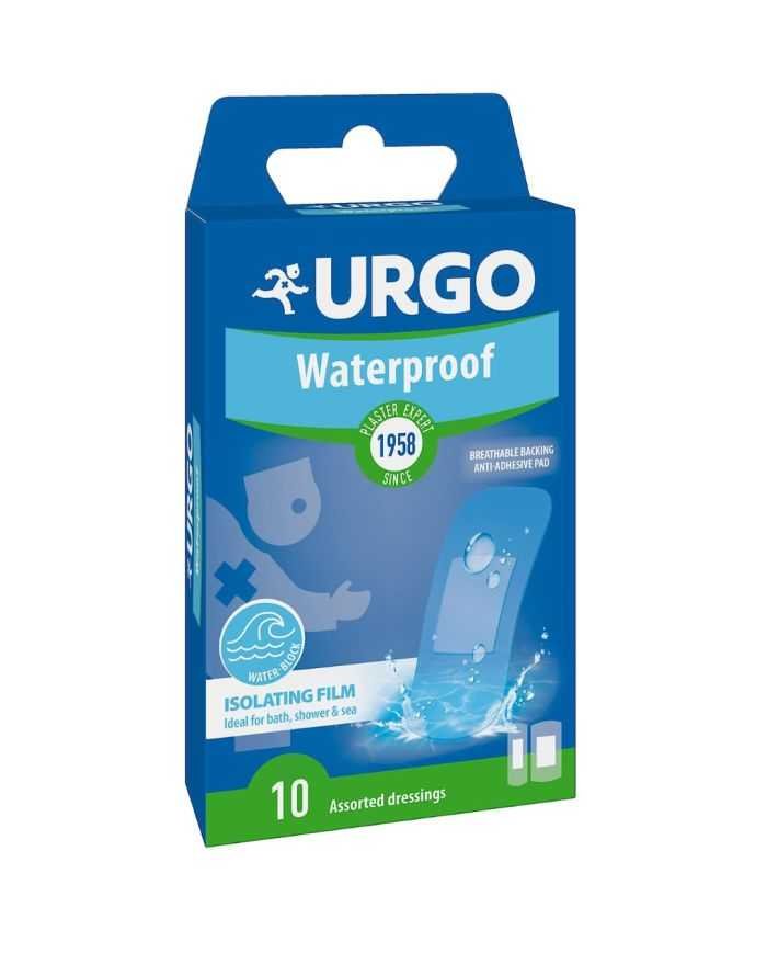 URGO WATERPROOF INSULATING FILM 10 BANDELETTES - URGO