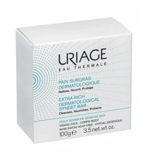 URIAGE EAU THERMALE PAIN SURGRAS DERMATOLOGIQUE 100 G