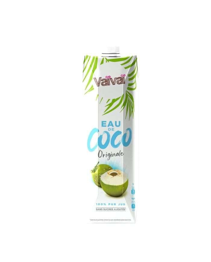 VAIVAI EAU DE COCO ORIGINALE 100% PUR JUS 1 LITRE - VAIVAI