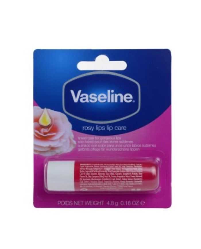 VASELINE BAUME A LEVRES A LA ROSE TUBE - VASELINE