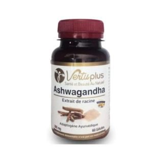 VERTUPLUS ASHWAGANDHA 60 GELULES 300 MG - VERTU PLUS