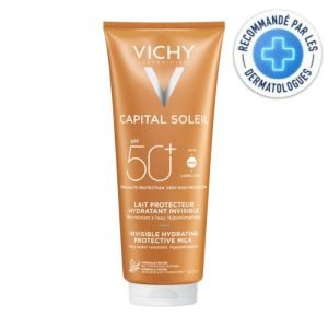 VICHY CAPITAL SOLEIL LAIT PROTECTEUR HYDRATANT INVISIBLE 300 ML SPF 50 + - VICHY