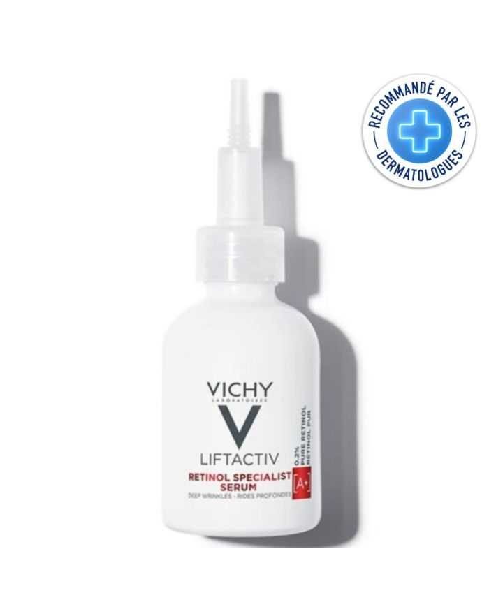VICHY LIFTACTIV RETINOL SERUM SOIN ANTI RIDES TOUS TYPES DE PEAUX 30 ML - VICHY