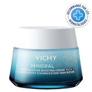 VICHY MINERAL 89 CREME BOOST D&rsquo;HYDRATATION 100H RICHE 50 ML - VICHY