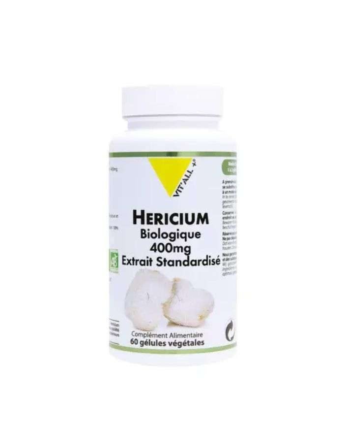 VIT’ALL+ HERICIUM BIOLOGIQUE EXTRAIT STANDARDISE 60 GELULES VEGETALES - VIT'ALL+