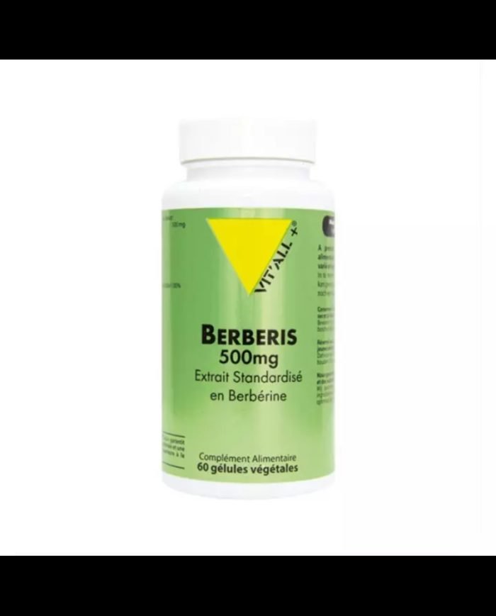 VIT’ALL+ BERBERIS 500 MG COMPLEMENT ALIMENTAIRE 60 GELULES - VIT'ALL+