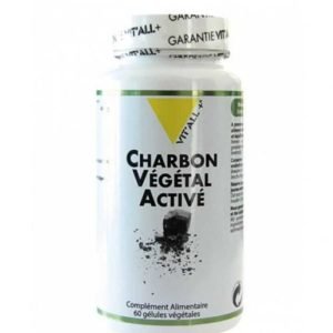 VITALL+ Charbon vegetal active 60 gelules - VIT'ALL+