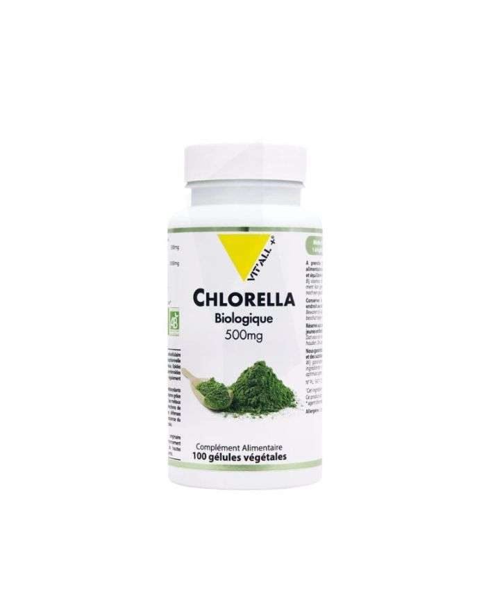 VITALL+ CHLORELLA 500 MG 100 GELULES VEGETALES - VIT'ALL+