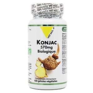 VITALL+ konjac 570mg biologique 100 capsules - VIT'ALL+