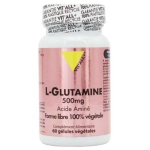 VITALL+ L Glutamine 500mg 60 gelules - VIT'ALL+