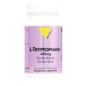 VITALL+ L TRYPTOPHANE 400 MG 30 GELULES VEGETALES - VIT'ALL+