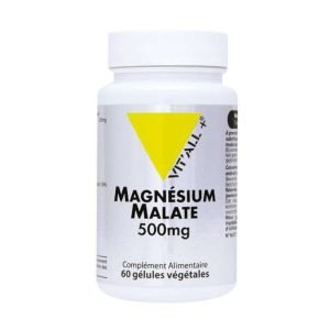 VITALL+ MAGNESIUM MALATE 500MG 60 GELULES - VIT'ALL+