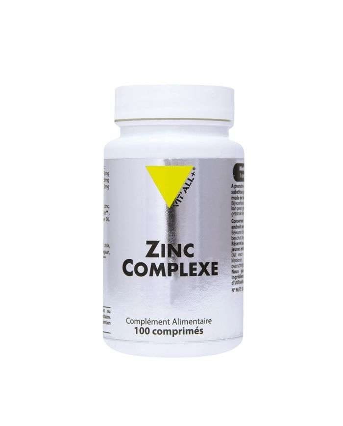 VITALL+ ZINC COMPLEXE 100 COMPRIMES - VIT'ALL+