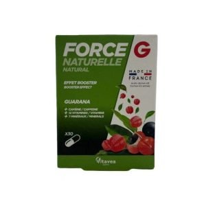 VITAVEA FORCE G NATURELLE EFFET BOOSTER GUARANA 30 GELULES - VITAVEA