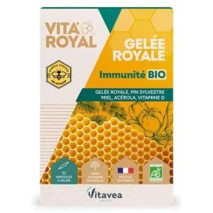VITAVEA GELEE ROYAL IMMUINITE BIO 10 AMPOULES - VITAVEA