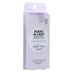 VOESH NEW YORK MANI IN A BOX DELUXE 3 STEP LAVENDER RELIEVE - VOESH NEW YORK