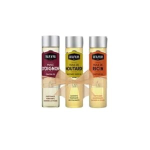 WAAM PACK POUSSE DE CHEVEUX 3 HUILES 75 ML - WAAM PARIS