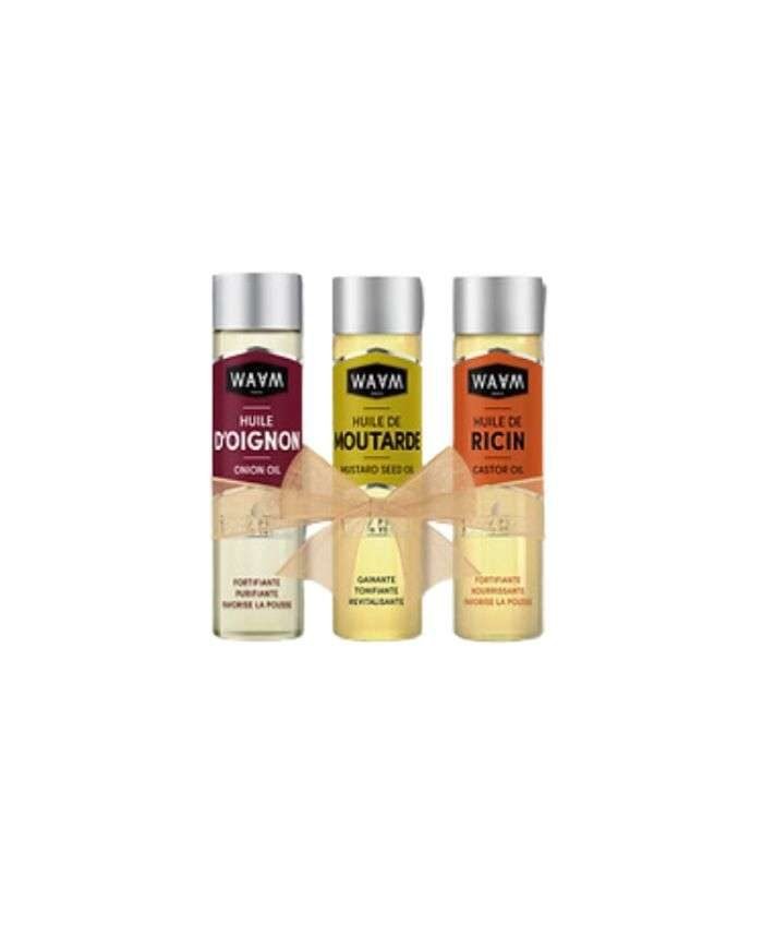 WAAM PACK POUSSE DE CHEVEUX 3 HUILES 75 ML - WAAM PARIS
