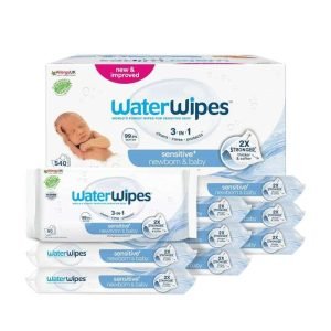 WATERWIPES PACK LINGETTES BEBE PACK DE 9 X 60 - WATERWIPES