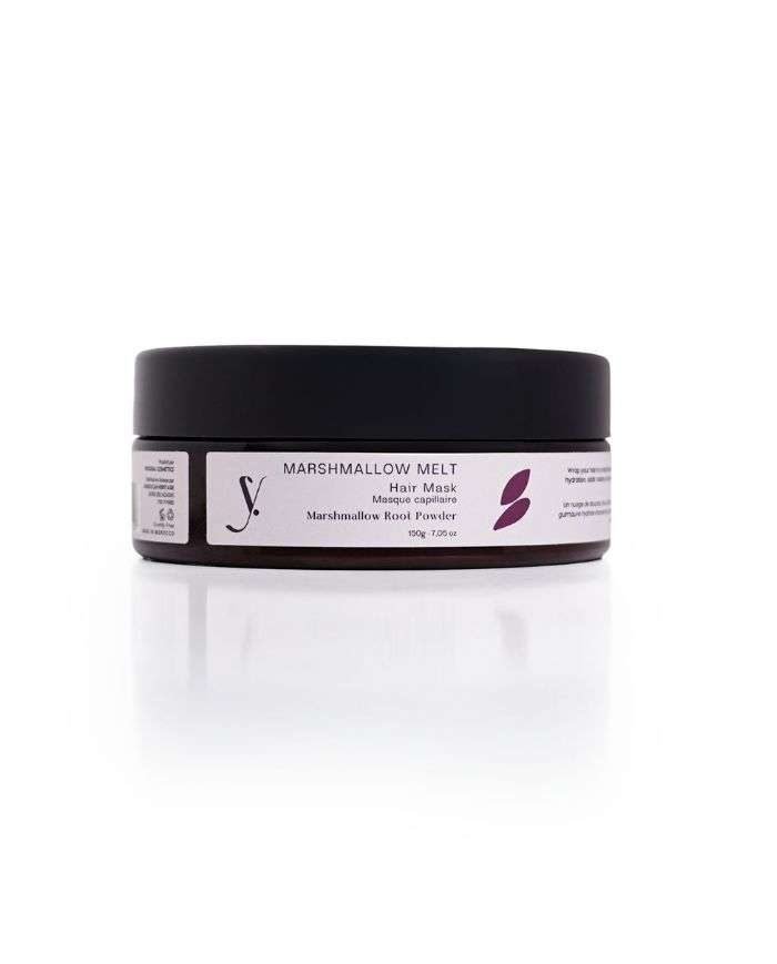 YAZINE MARSHMALLOW MELT MASQUE CHEVEUX À LA POUDRE DE RACINE DE GUIMAUVE 150 G - YAZINE