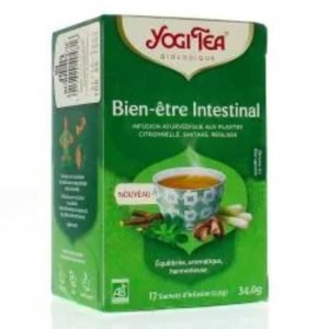 YOGI TEA BIEN ETRE INTESTINAL 17 SACHETS - YOGI TEA