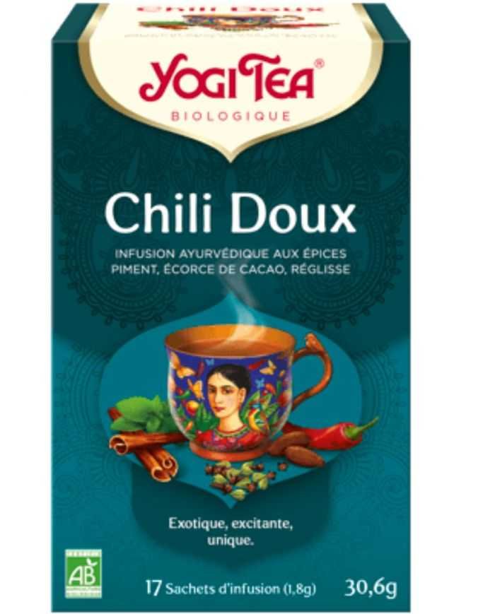 YOGI TEA CHILI DOUX 17 SACHETS - YOGI TEA