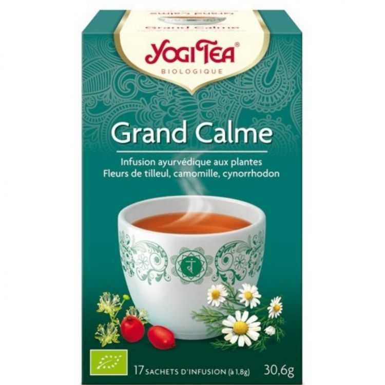 YOGI TEA GRAND CALME 17 SACHETS - YOGI TEA