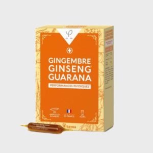 YVES PONROY PERFORMANCES PHYSIQUES GINGEMBRE GINSENG GUARANA 20 AMPOULES - YVES PONROY