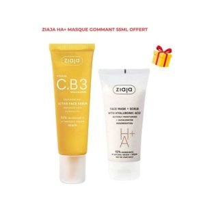ZIAJA OFFRE C.B 3 NIACINAMIDE SERUM 30ML +HA+ MASQUE GOMMANT 55ML OFFERT - ZIAJA